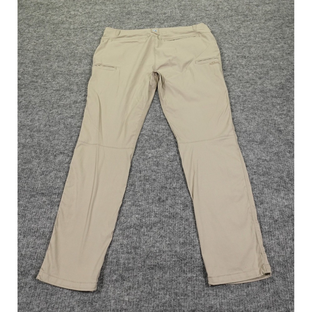 Kuhl Pants Mens 38x34 Beige Resistor Lite Chino Stretch Outdoor Casual Pockets - Picture 2 of 16